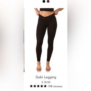 Mika Gabi Black Yoga Leggings